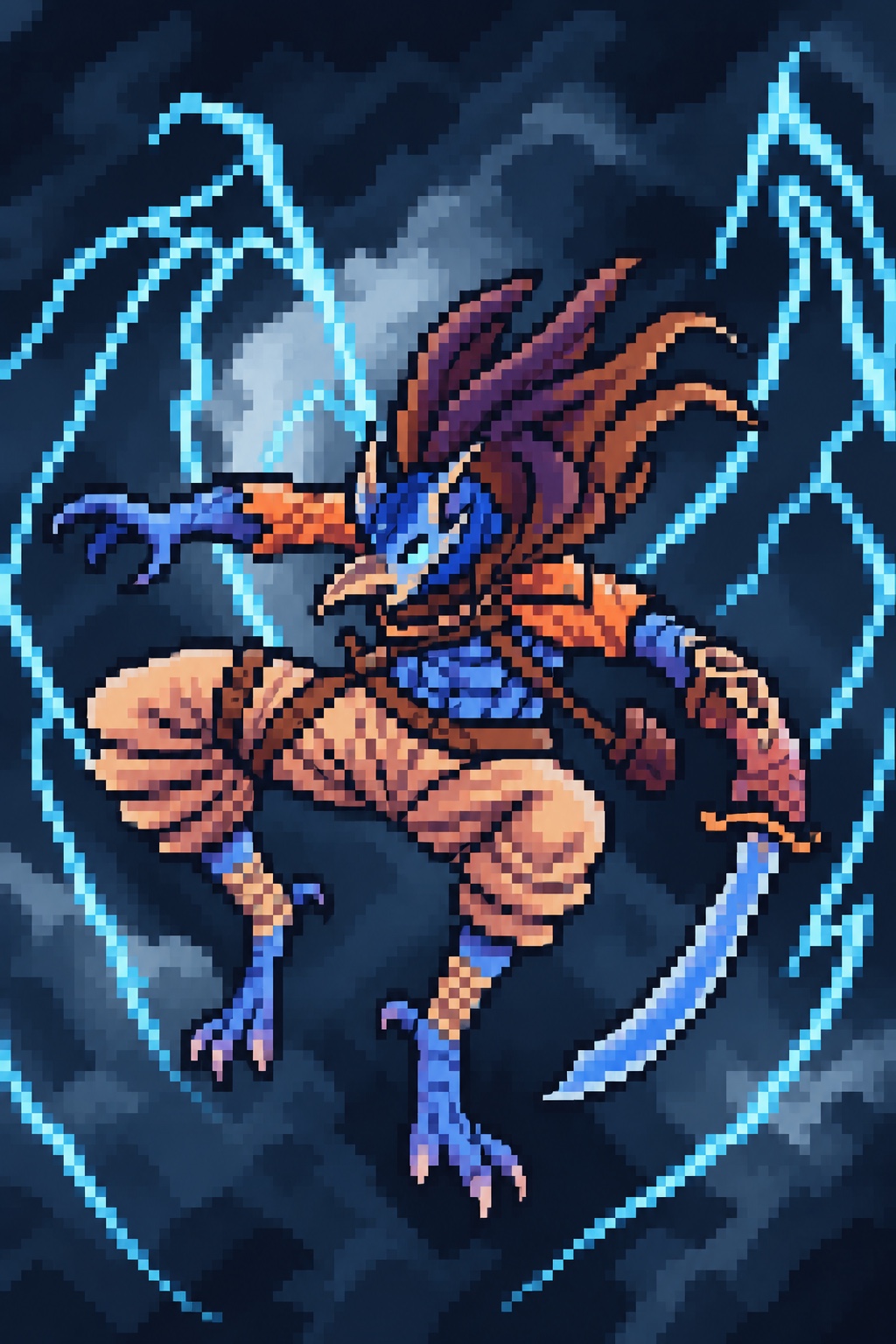 Blue dragon with a sword — The Blade of Azurite cover